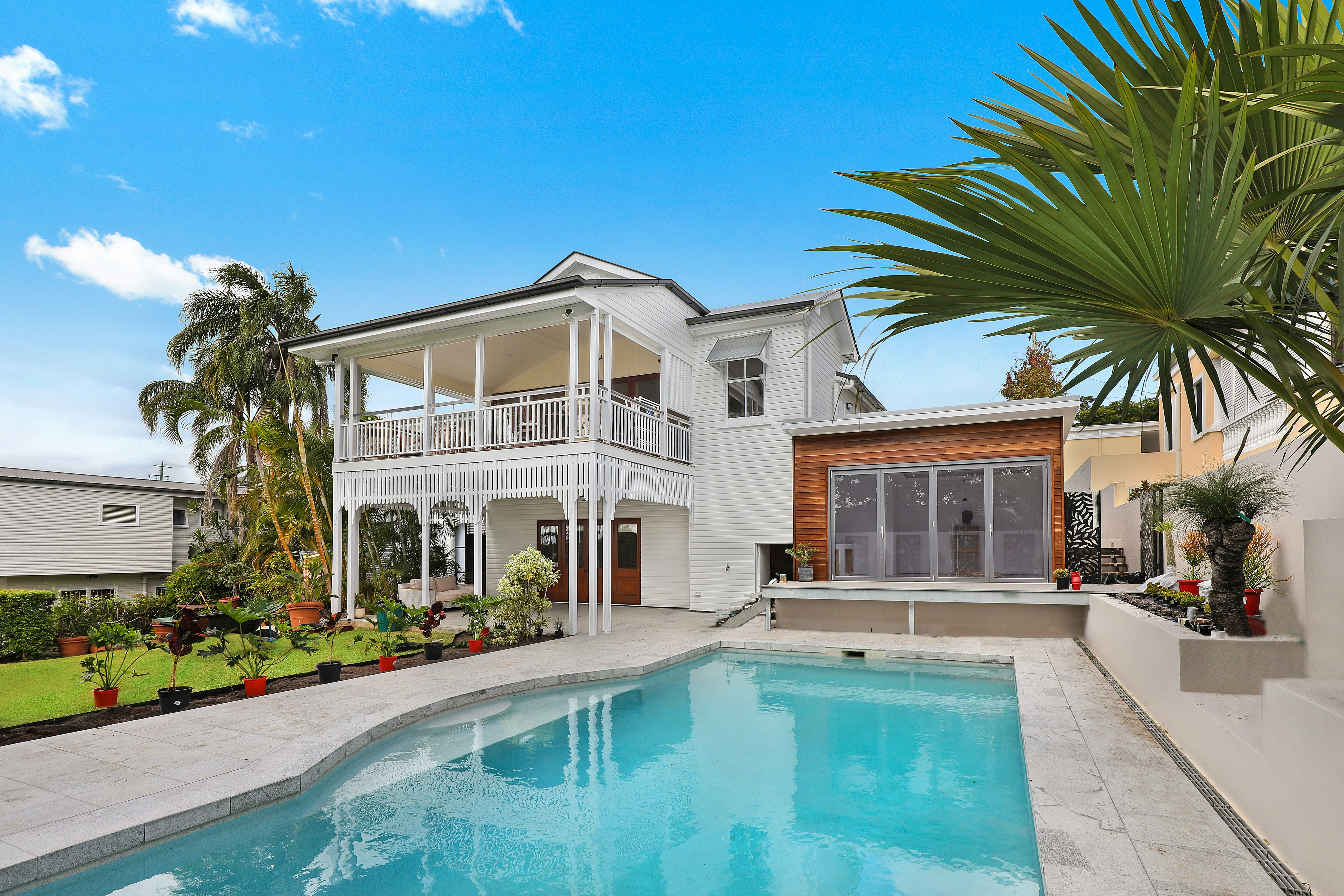 Contemporary luxury home exterior